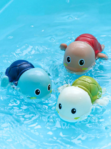 Reloj de natación mini tortuga divertido | Juguete educativo - Nadar en la bañera o piscina